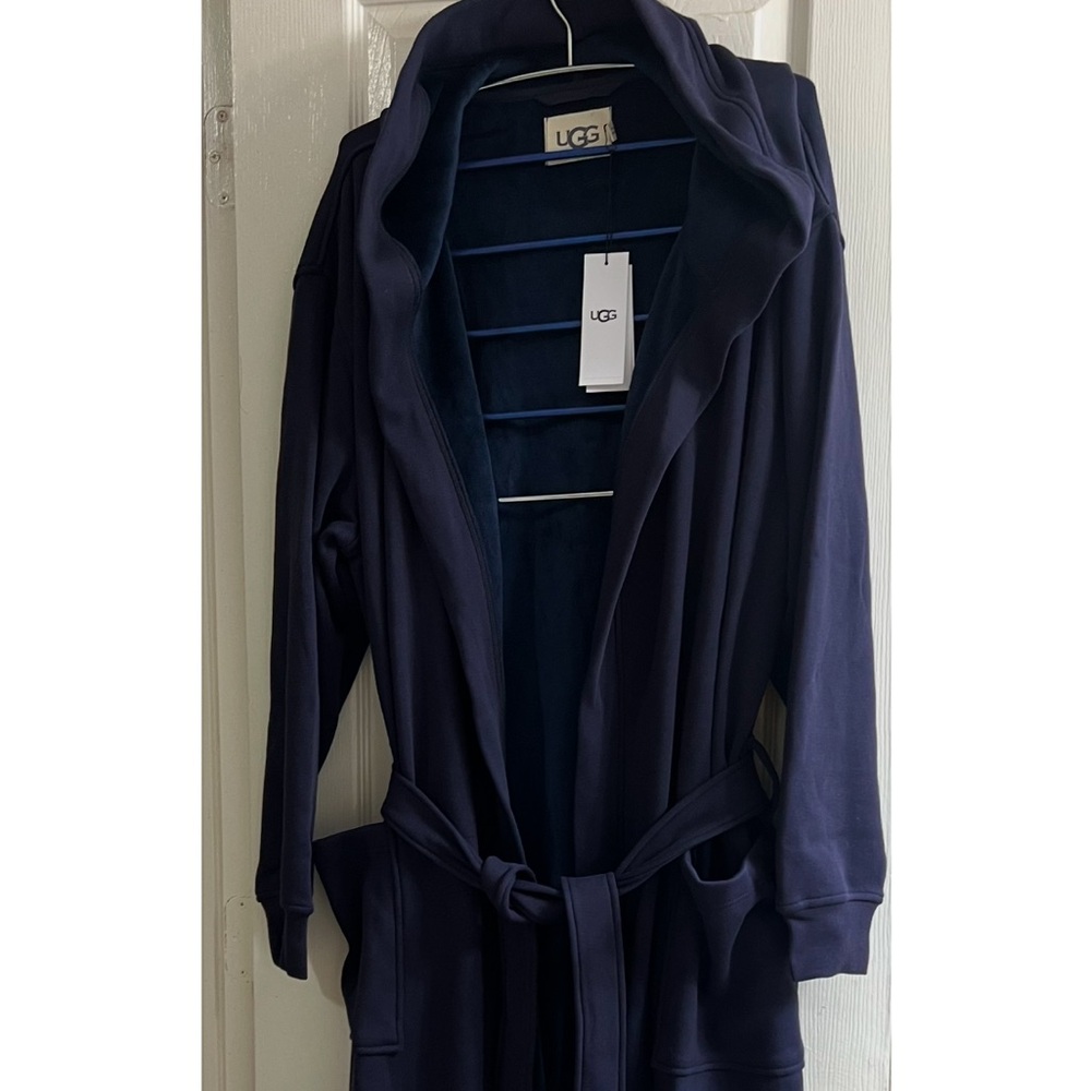 Leland UGG robe hoodi navy blue